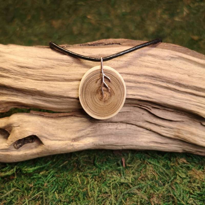 Halskette Anhänger Kette Treibholz Silber Keltisch Vikinger Wikinger Variante A60 Halskette Anhänger Kette Treibholz Silber Keltisch Vikinger Wikinger Variante A60 von wwwBastelholicde