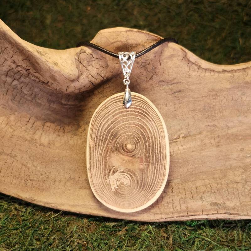 Halskette Anhänger Kette Treibholz Silber Variante A66 Halskette Anhänger Kette Treibholz Silber Variante A66 von wwwBastelholicde