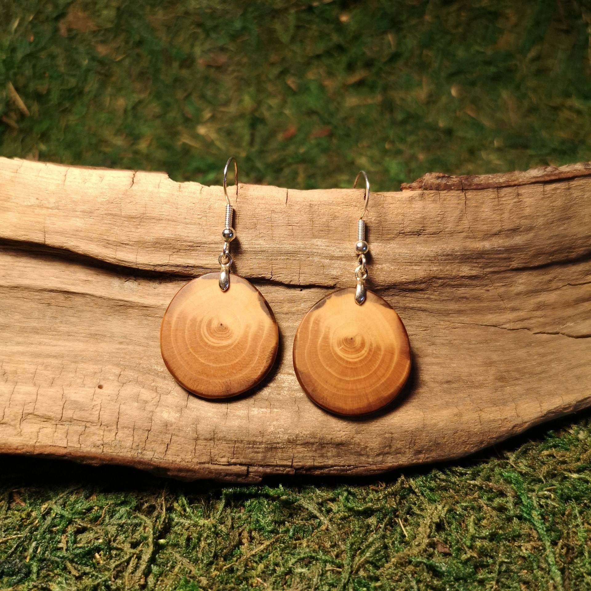 Ohrringe Aus Treibholz Fischhaken Ohr-Schmuck Schwemm-Holz Versilbert Holzschmuck Echtholz Boho Silber O55 Ohrringe Aus Treibholz Fischhaken Ohr-Schmuck Schwemm-Holz Versilbert Holzschmuck Echtholz Boho Silber O55 von wwwBastelholicde