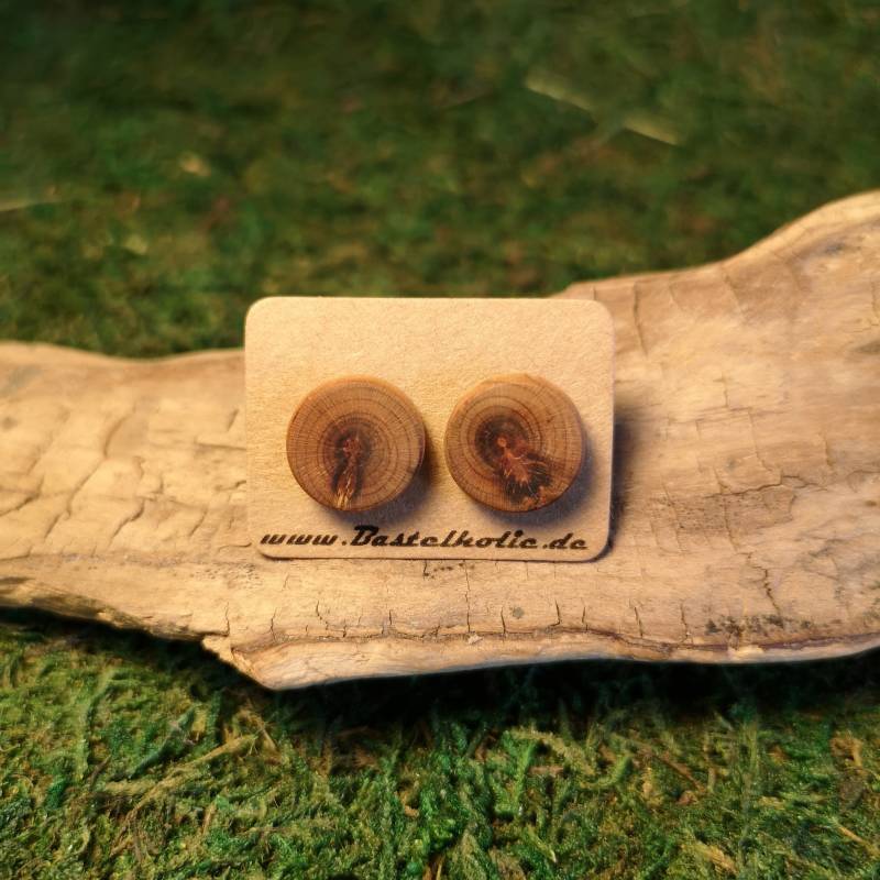 Ohrstecker Aus Treibholz Ohrringe Ohr-Schmuck Silber Holzschmuck Echtholz Boho O164 Ohrstecker Aus Treibholz Ohrringe Ohr-Schmuck Silber Holzschmuck Echtholz Boho O164 von wwwBastelholicde