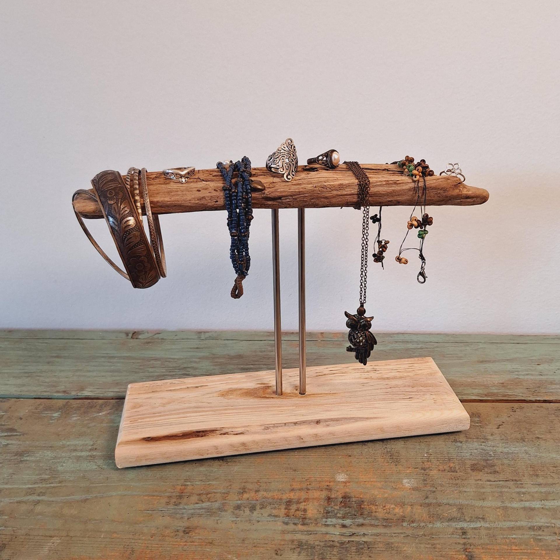 Schmuckständer Schmuckhalter Für Ketten, Ringe Und Armbänder Treibholz Nachhaltig Handgefertigt Einzelstück Handmade Variante S175 Schmuckständer Schmuckhalter Für Ketten, Ringe Und Armbänder Treibholz Nachhaltig Handgefertigt Einzelstück Handmade Variante S175 von wwwBastelholicde
