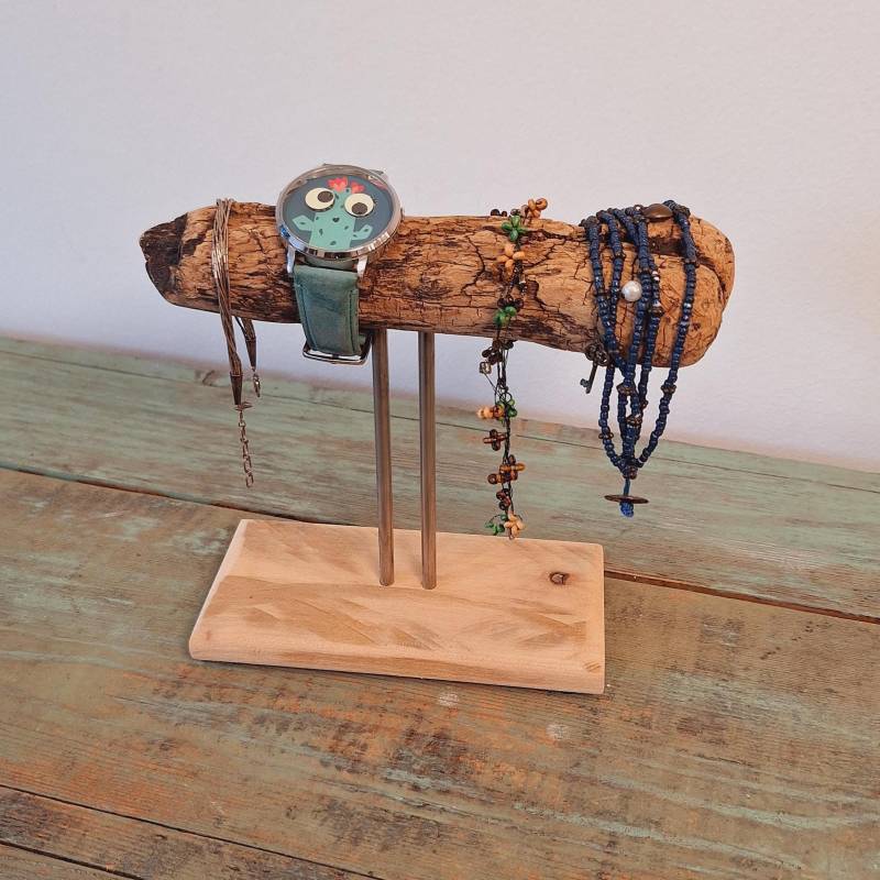 Schmuckständer Schmuckhalter Für Ketten, Uhren Und Armbänder Treibholz Nachhaltig Handgefertigt Einzelstück Handmade Variante S191 Schmuckständer Schmuckhalter Für Ketten, Uhren Und Armbänder Treibholz Nachhaltig Handgefertigt Einzelstück Handmade Variante S191 von wwwBastelholicde