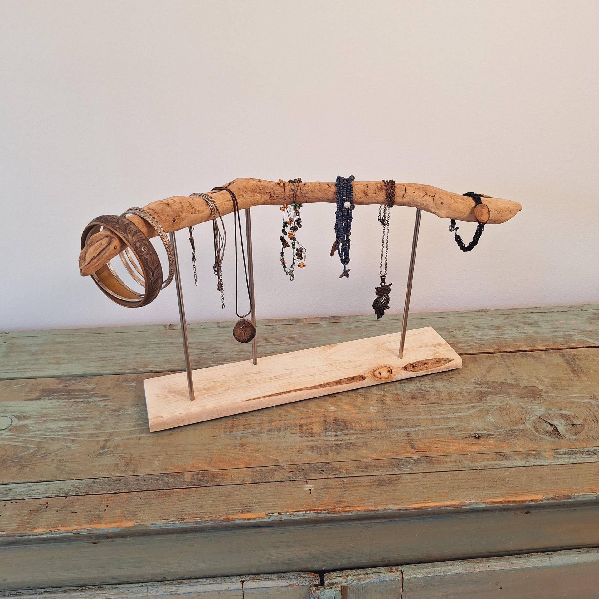 Schmuckständer Schmuckhalter Für Ketten Und Armbänder Treibholz Nachhaltig Handgefertigt Einzelstück Handmade Variante S186 Schmuckständer Schmuckhalter Für Ketten Und Armbänder Treibholz Nachhaltig Handgefertigt Einzelstück Handmade Variante S186 von wwwBastelholicde