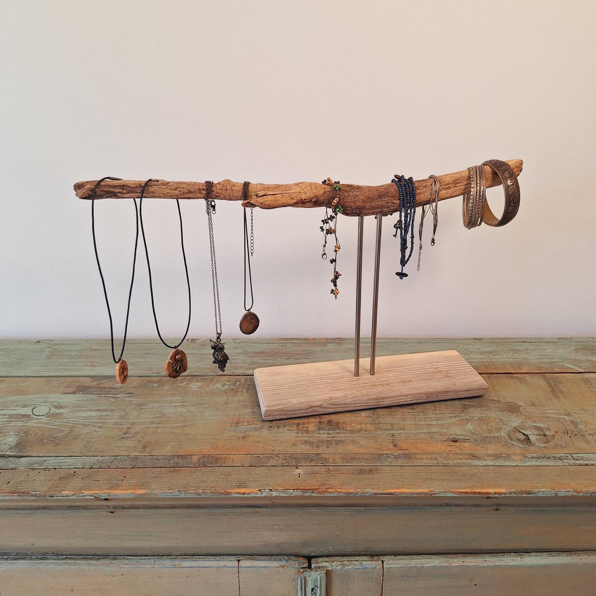 Schmuckständer Schmuckhalter Für Ketten Und Armbänder Treibholz Nachhaltig Handgefertigt Einzelstück Handmade Variante S184 Schmuckständer Schmuckhalter Für Ketten Und Armbänder Treibholz Nachhaltig Handgefertigt Einzelstück Handmade Variante S184 von wwwBastelholicde