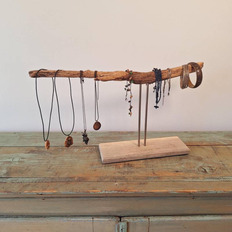 Schmuckständer Schmuckhalter Für Ketten Und Armbänder Treibholz Nachhaltig Handgefertigt Einzelstück Handmade Variante S184 Schmuckständer Schmuckhalter Für Ketten Und Armbänder Treibholz Nachhaltig Handgefertigt Einzelstück Handmade Variante S184 von wwwBastelholicde