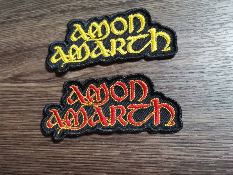 Amon Amarth Band Fan Patch Zum Aufnähen/Sew On Aufbügeln Iron von wwwKISSLOOKde