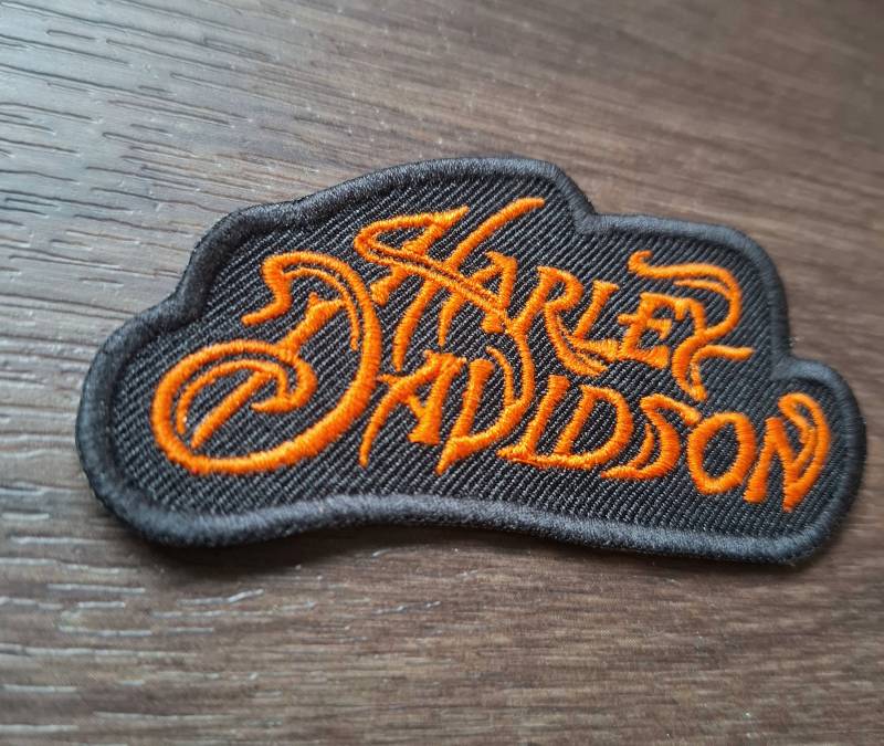 Harley Davidson Biker Patch Zum Aufnähen/Sew On Aufbügeln Iron von wwwKISSLOOKde