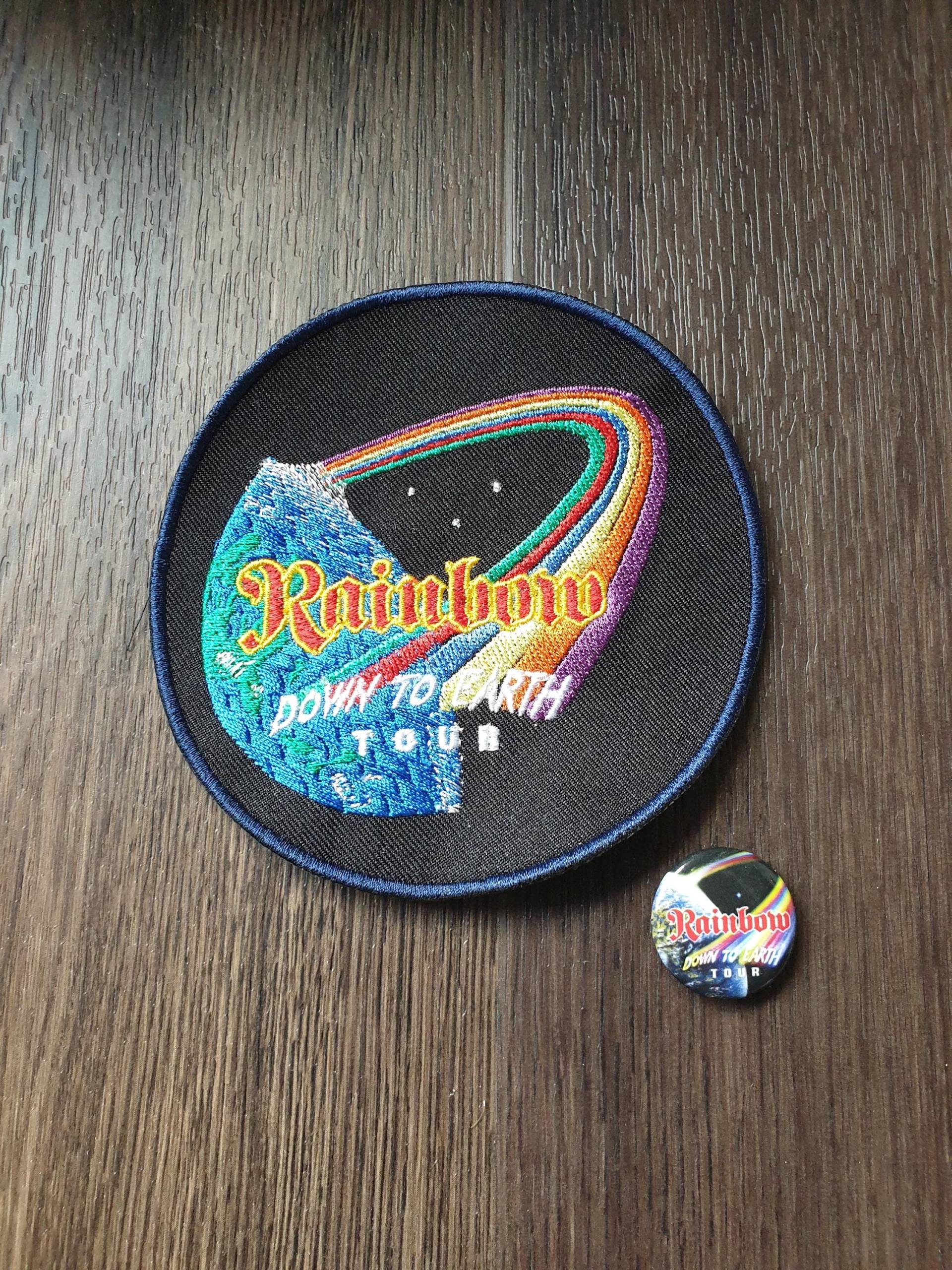 Rainbow "Down To Earth" Tour/Band Patch Aufnäher Rainbow "Down To Earth" Tour/Band Patch Aufnäher von wwwKISSLOOKde