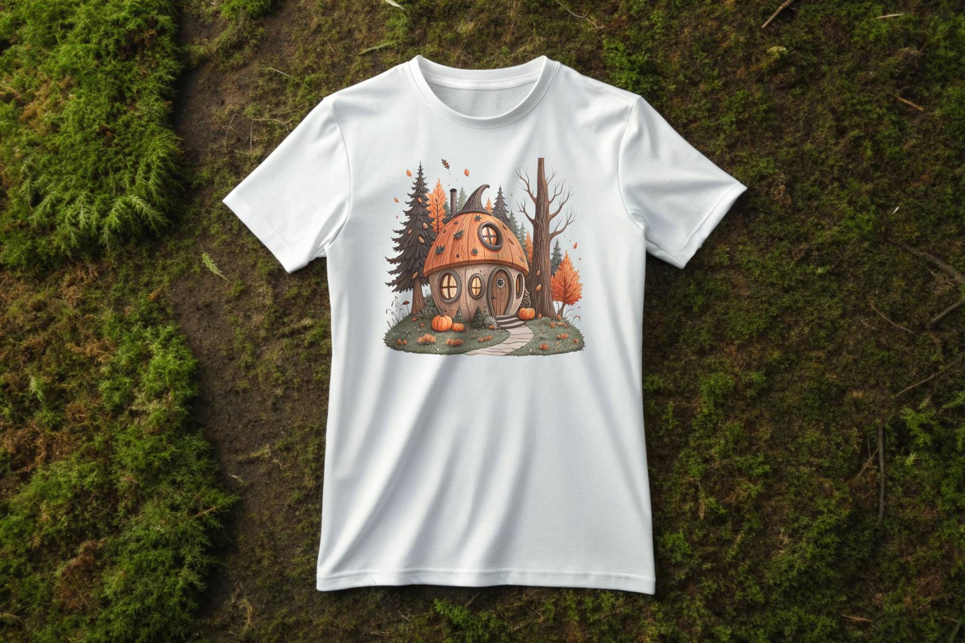 Halloween Shirt Unisex T-Shirt Kürbis Design Cartoon Stil Vintage Wald Freunde Feier Alltag Herren Damen Kinder Spaß Humortext Halloween Shirt Unisex T-Shirt Kürbis Design Cartoon Stil Vintage Wald Freunde Feier Alltag Herren Damen Kinder Spaß Humortext von wwwMAISHOPcom