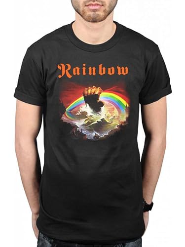 Rainbow Rising T-Shirt Heavy Metal Album On Stage Black L Rainbow Rising T-Shirt Heavy Metal Album On Stage Black L von wwwedddwwwded
