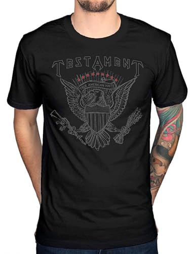Testament True American Hate Men T-Shirt Thrash Metal Band Rock Fan Merch Black L Testament True American Hate Men T-Shirt Thrash Metal Band Rock Fan Merch Black L von wwwedddwwwded