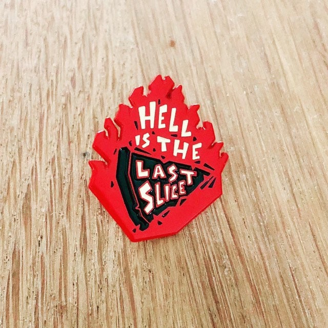 Letzte Scheibe [Emaille Pin] von wwwhiteyyy