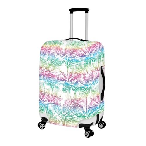 Kofferschutzhülle L Lila Blau Waschbar,Suitcase Cover Für Kinder Und Erwachsene,Elastischer Spandex-Koffer-Protector,Koffer-Abdeckungen von wxlmom