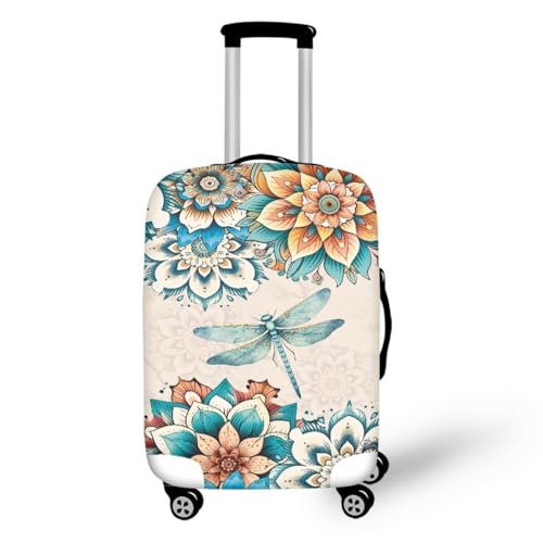 Kofferschutzhülle XL Grüne Insekten Waschbar,Suitcase Cover Für Kinder Und Erwachsene,Elastischer Spandex-Koffer-Protector,Koffer-Abdeckungen von wxlmom