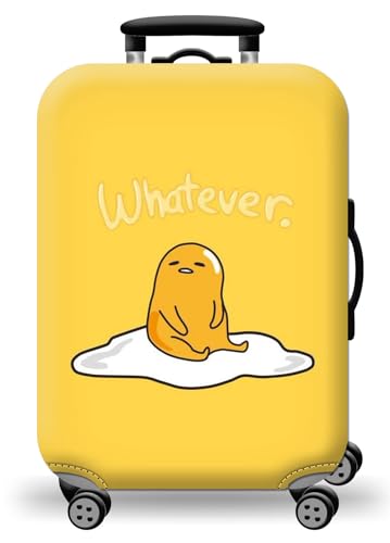 wxlmom Kofferschutzhülle L Gelb Waschbar,Suitcase Cover Für Kinder Und Erwachsene,Elastischer Spandex-Koffer-Protector,Koffer-Abdeckungen von wxlmom