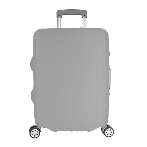 wxlmom Kofferschutzhülle L Hellgrau Waschbar,Suitcase Cover Für Kinder Und Erwachsene,Elastischer Spandex-Koffer-Protector,Koffer-Abdeckungen von wxlmom