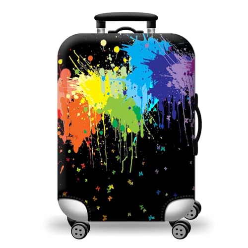 wxlmom Kofferschutzhülle M Farbe Waschbar,Suitcase Cover Für Kinder Und Erwachsene,Elastischer Spandex-Koffer-Protector,Koffer-Abdeckungen von wxlmom