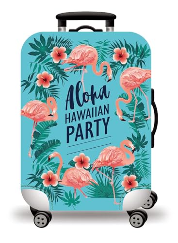 wxlmom Kofferschutzhülle M Flamingoblätter Waschbar,Suitcase Cover Für Kinder Und Erwachsene,Elastischer Spandex-Koffer-Protector,Koffer-Abdeckungen wxlmom Kofferschutzhülle M Flamingoblätter Waschbar,Suitcase Cover Für Kinder Und Erwachsene,Elastischer Spandex-Koffer-Protector,Koffer-Abdeckungen von wxlmom