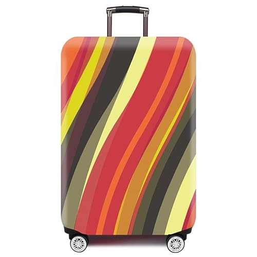 wxlmom Kofferschutzhülle M Grün, Rot, Gelb Waschbar,Suitcase Cover Für Kinder Und Erwachsene,Elastischer Spandex-Koffer-Protector,Koffer-Abdeckungen von wxlmom