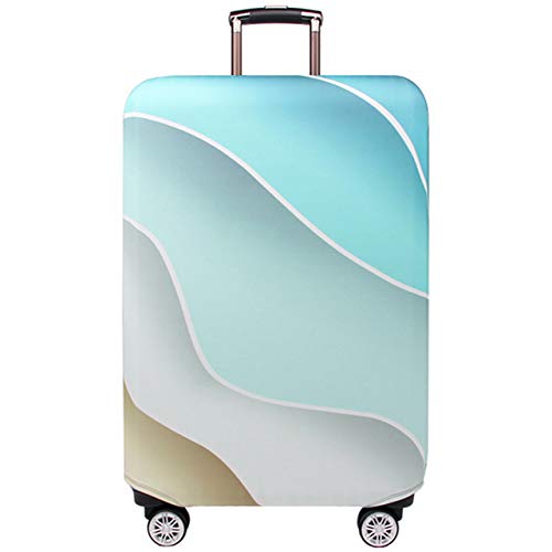 wxlmom Kofferschutzhülle M Lichtgrün Waschbar,Suitcase Cover Für Kinder Und Erwachsene,Elastischer Spandex-Koffer-Protector,Koffer-Abdeckungen von wxlmom
