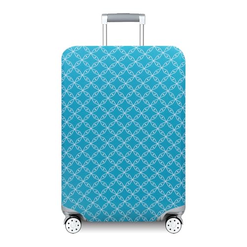 wxlmom Kofferschutzhülle S Blau Waschbar,Suitcase Cover Für Kinder Und Erwachsene,Elastischer Spandex-Koffer-Protector,Koffer-Abdeckungen von wxlmom