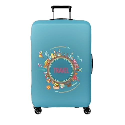 wxlmom Kofferschutzhülle S Grün Waschbar,Suitcase Cover Für Kinder Und Erwachsene,Elastischer Spandex-Koffer-Protector,Koffer-Abdeckungen von wxlmom
