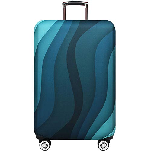 wxlmom Kofferschutzhülle S Grün Waschbar,Suitcase Cover Für Kinder Und Erwachsene,Elastischer Spandex-Koffer-Protector,Koffer-Abdeckungen von wxlmom