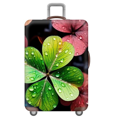 wxlmom Kofferschutzhülle S Grünes Rosa Gras Waschbar,Suitcase Cover Für Kinder Und Erwachsene,Elastischer Spandex-Koffer-Protector,Koffer-Abdeckungen wxlmom Kofferschutzhülle S Grünes Rosa Gras Waschbar,Suitcase Cover Für Kinder Und Erwachsene,Elastischer Spandex-Koffer-Protector,Koffer-Abdeckungen von wxlmom