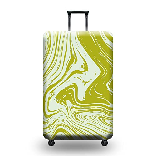 wxlmom Kofferschutzhülle S Hellgrün Waschbar,Suitcase Cover Für Kinder Und Erwachsene,Elastischer Spandex-Koffer-Protector,Koffer-Abdeckungen von wxlmom