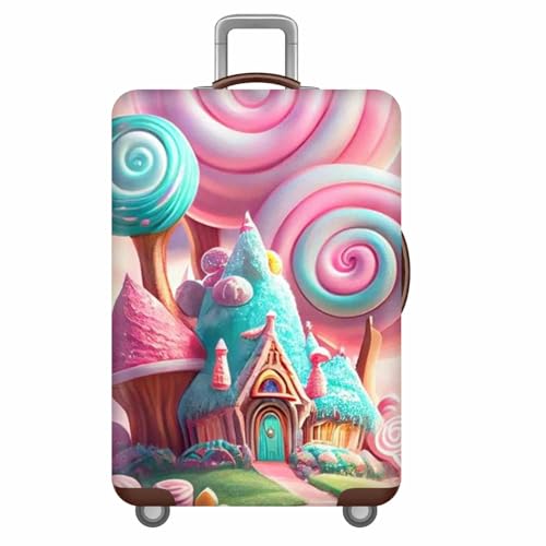 wxlmom Kofferschutzhülle S Rosa Lollipop Waschbar,Suitcase Cover Für Kinder Und Erwachsene,Elastischer Spandex-Koffer-Protector,Koffer-Abdeckungen wxlmom Kofferschutzhülle S Rosa Lollipop Waschbar,Suitcase Cover Für Kinder Und Erwachsene,Elastischer Spandex-Koffer-Protector,Koffer-Abdeckungen von wxlmom