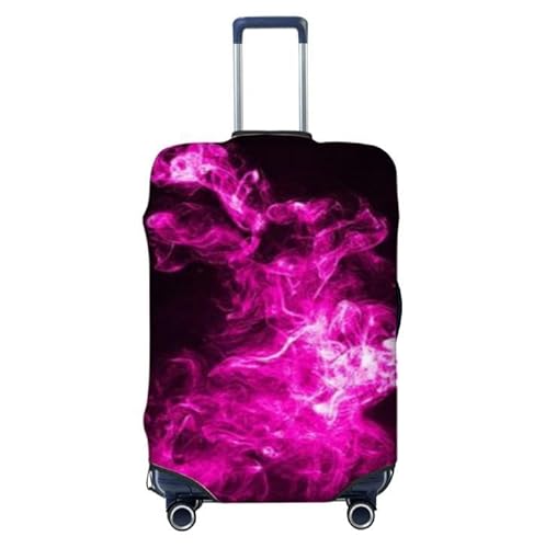 wxlmom Kofferschutzhülle S Rosa Schwarz Waschbar,Suitcase Cover Für Kinder Und Erwachsene,Elastischer Spandex-Koffer-Protector,Koffer-Abdeckungen von wxlmom