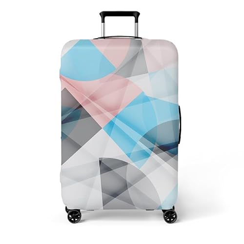 wxlmom Kofferschutzhülle XL Grau, Blau, Rosa Waschbar,Suitcase Cover Für Kinder Und Erwachsene,Elastischer Spandex-Koffer-Protector,Koffer-Abdeckungen von wxlmom