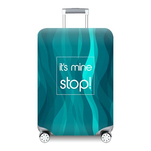 wxlmom Kofferschutzhülle XL Grün Waschbar,Suitcase Cover Für Kinder Und Erwachsene,Elastischer Spandex-Koffer-Protector,Koffer-Abdeckungen von wxlmom
