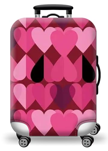 wxlmom Kofferschutzhülle XL Rotes Herz Waschbar,Suitcase Cover Für Kinder Und Erwachsene,Elastischer Spandex-Koffer-Protector,Koffer-Abdeckungen wxlmom Kofferschutzhülle XL Rotes Herz Waschbar,Suitcase Cover Für Kinder Und Erwachsene,Elastischer Spandex-Koffer-Protector,Koffer-Abdeckungen von wxlmom