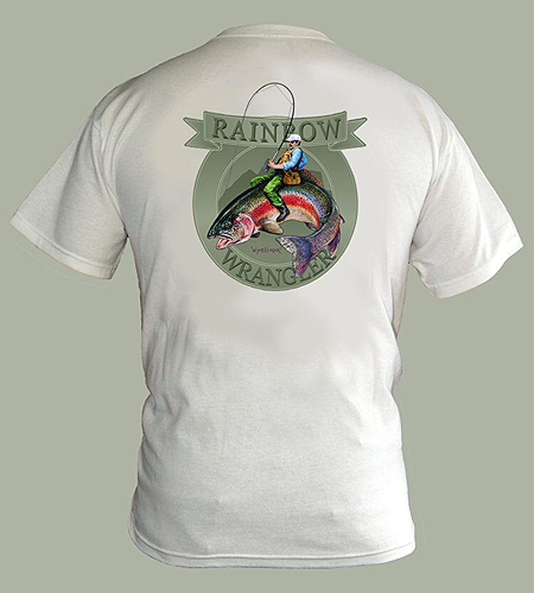 Regenbogen Wrangler Grafik T-Shirt von wyattharper