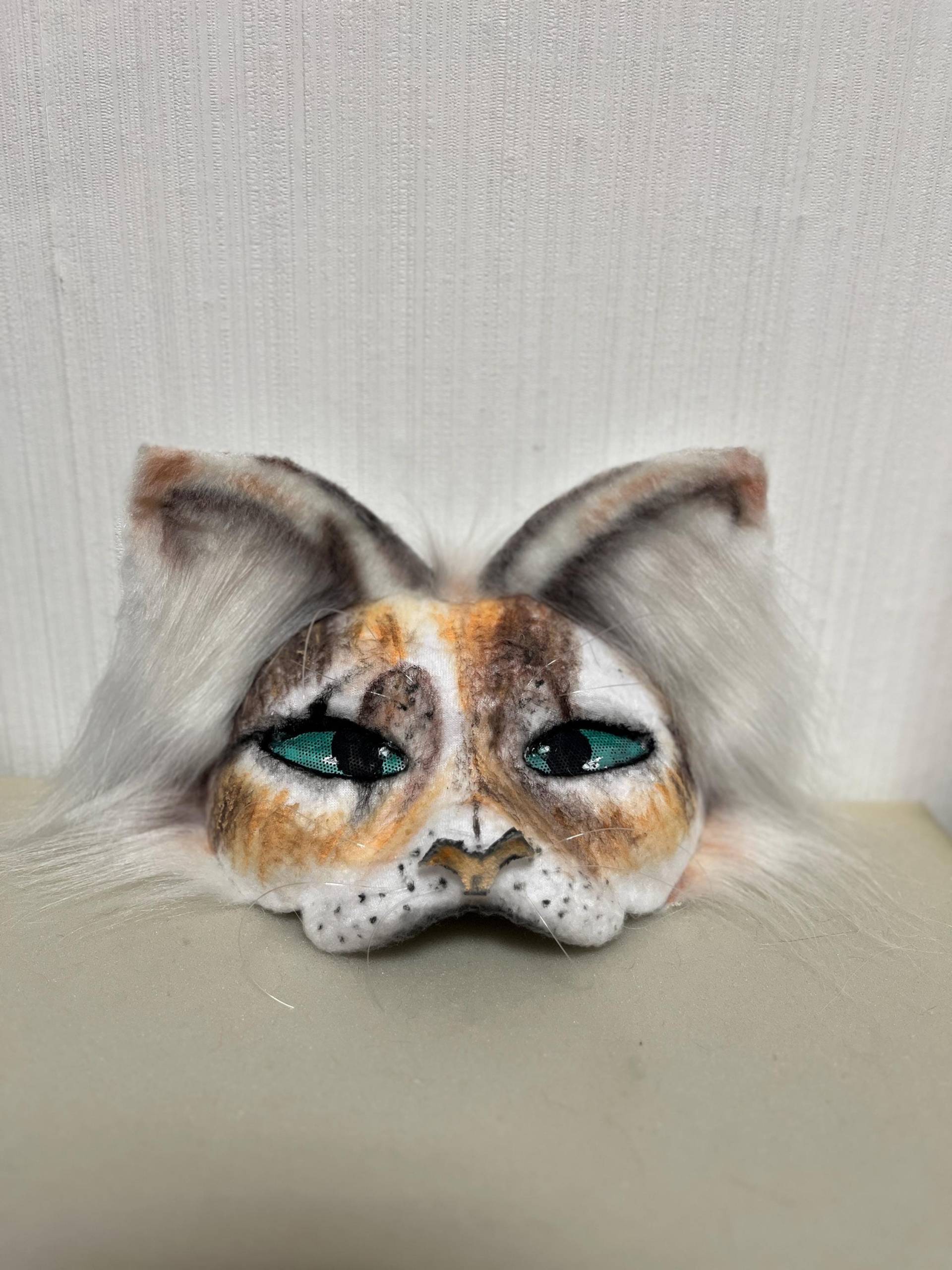 Handmade Norway Cat Therian/Furry/Cosplay Mask von xAnn1xMasks