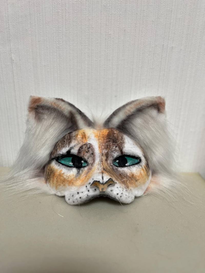 Handmade Norway Cat Therian/Furry/Cosplay Mask von xAnn1xMasks