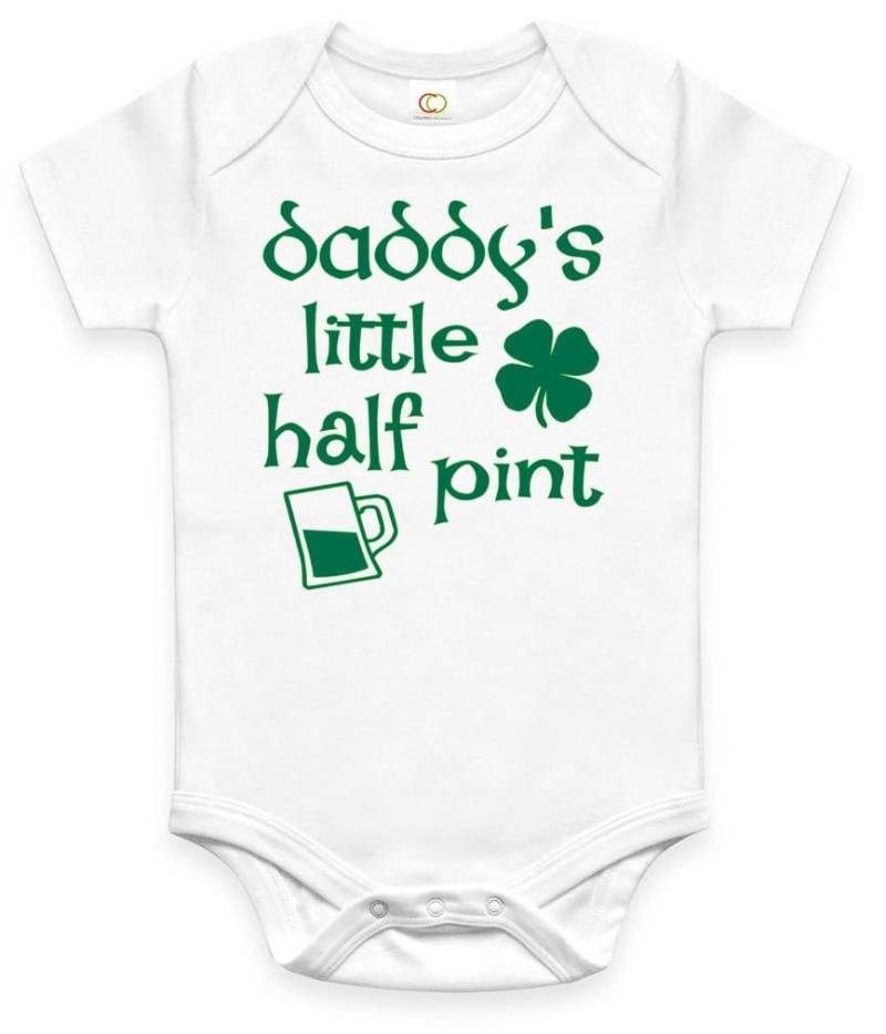 Daddy's Little Half Pint /Mommy's | Lustiges St. Patrick's Day Shirt von xBMcDesigns