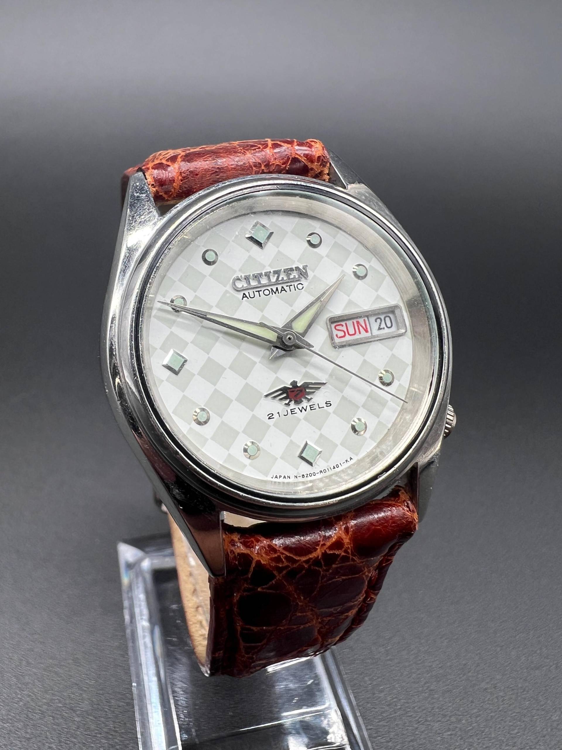 Citizen Eagle 7 Vintage Automatic Watch Herrenuhr 21 Jewels von xVintaqe