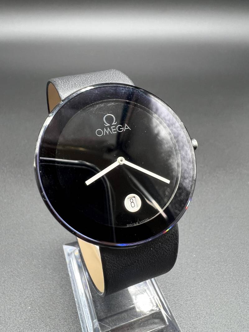 Omega Art Collection Max Bill 40mm 1987 Vintage Uhr Swiss Made von xVintaqe