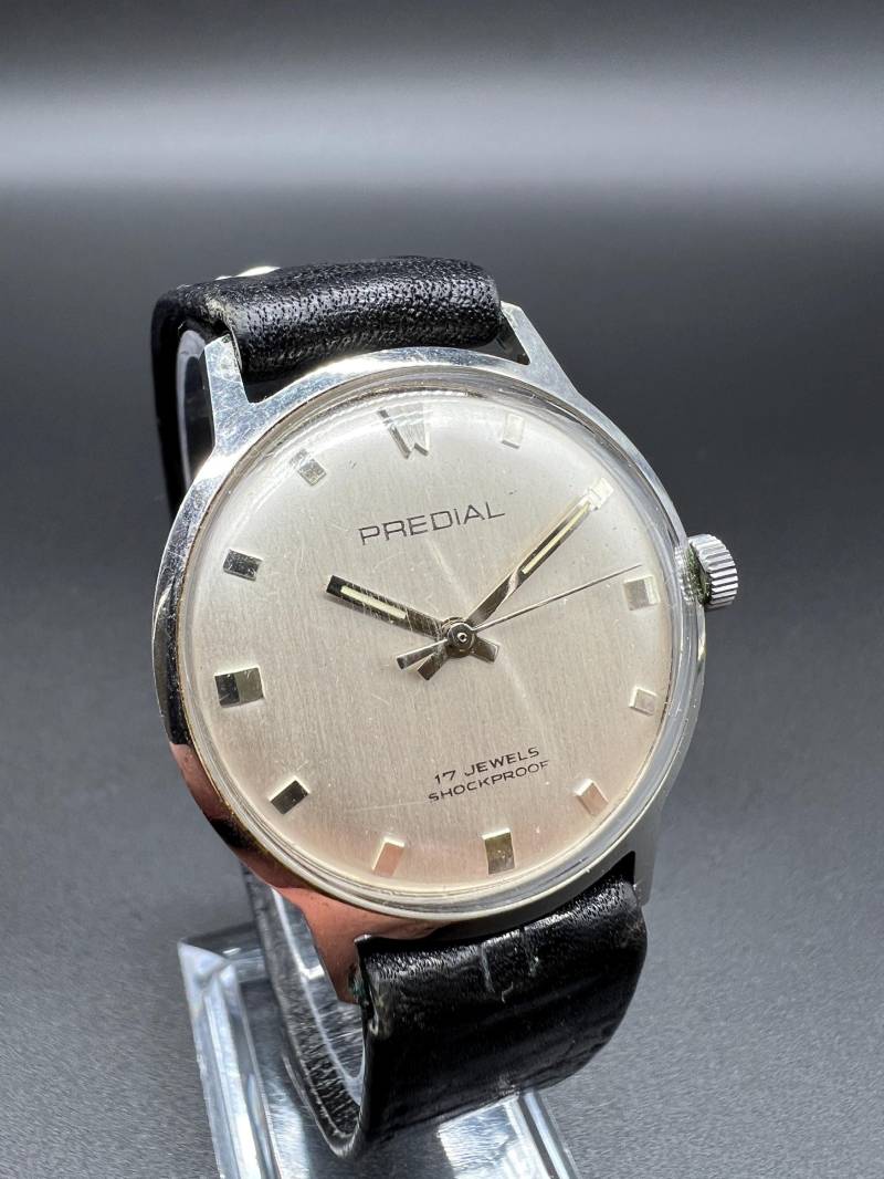 Predial Vintage Herrenuhr 17 Jewels Dresswatch Mechanisch von xVintaqe