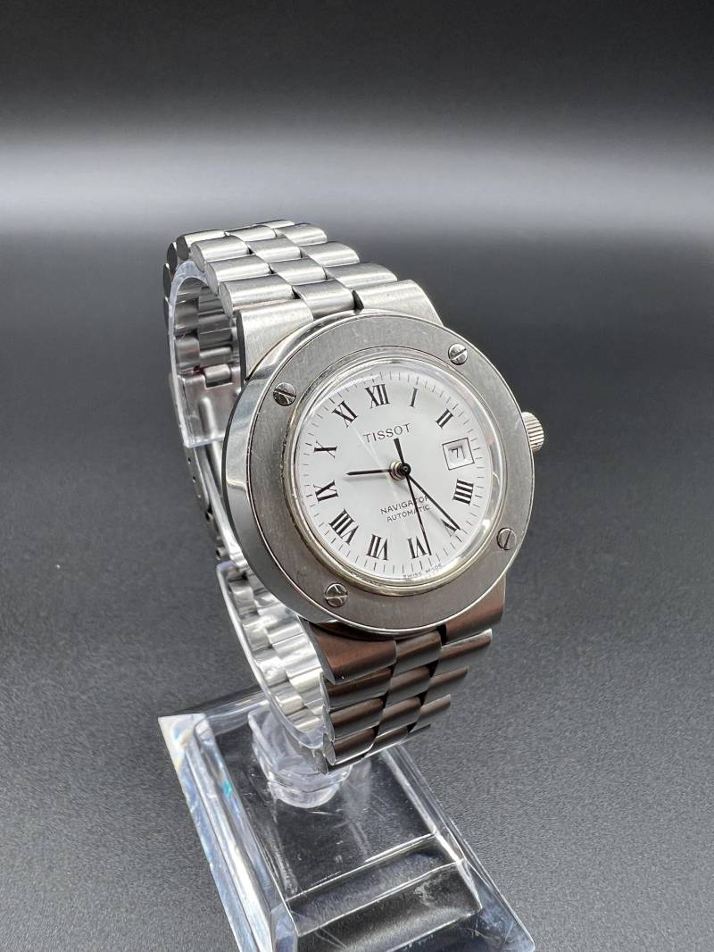 Tissot Navigator Automatic Swiss Made Damenuhr Silber Datejust von xVintaqe
