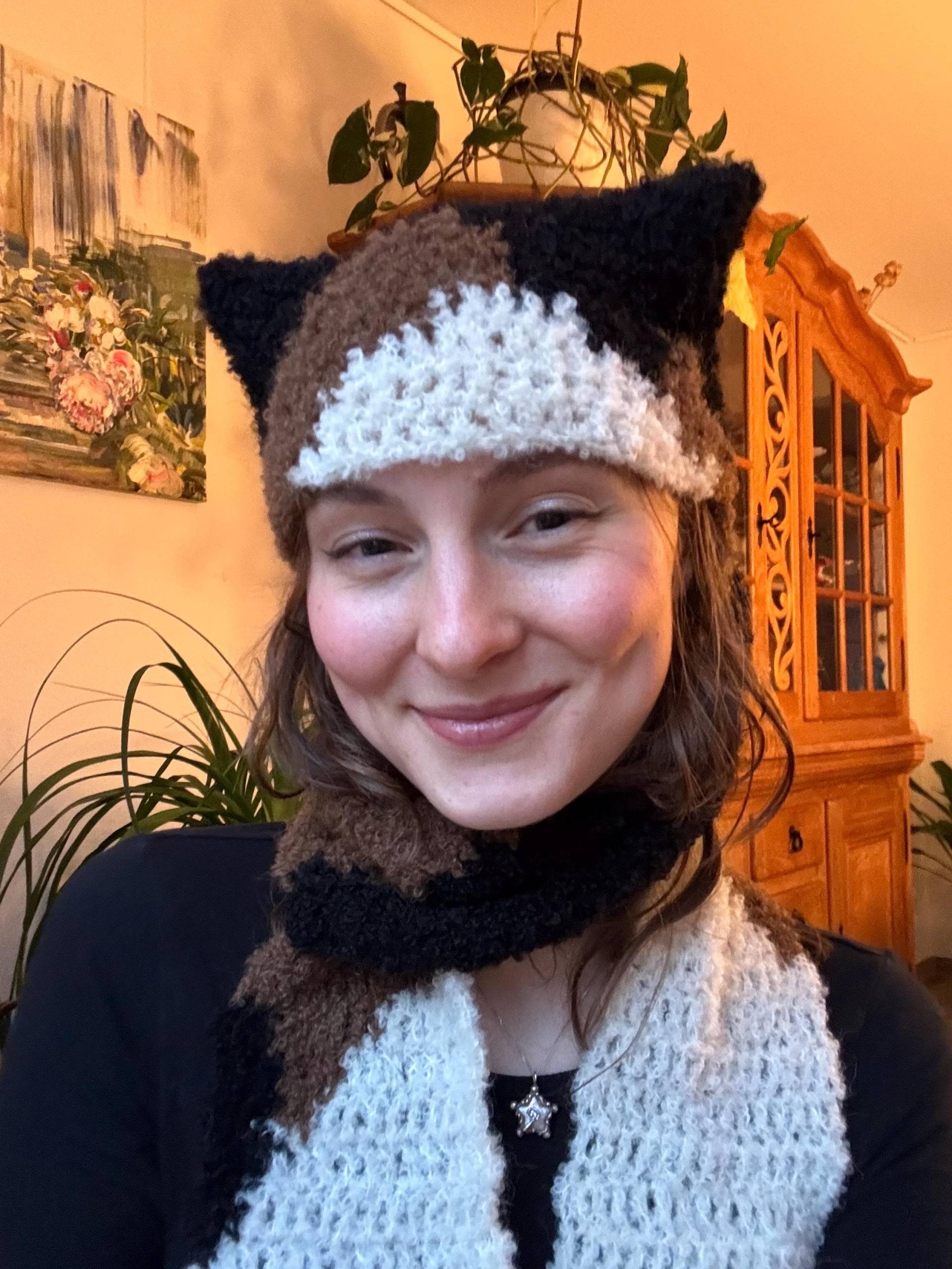 Bouclé Calico Cat Scarf von xallua