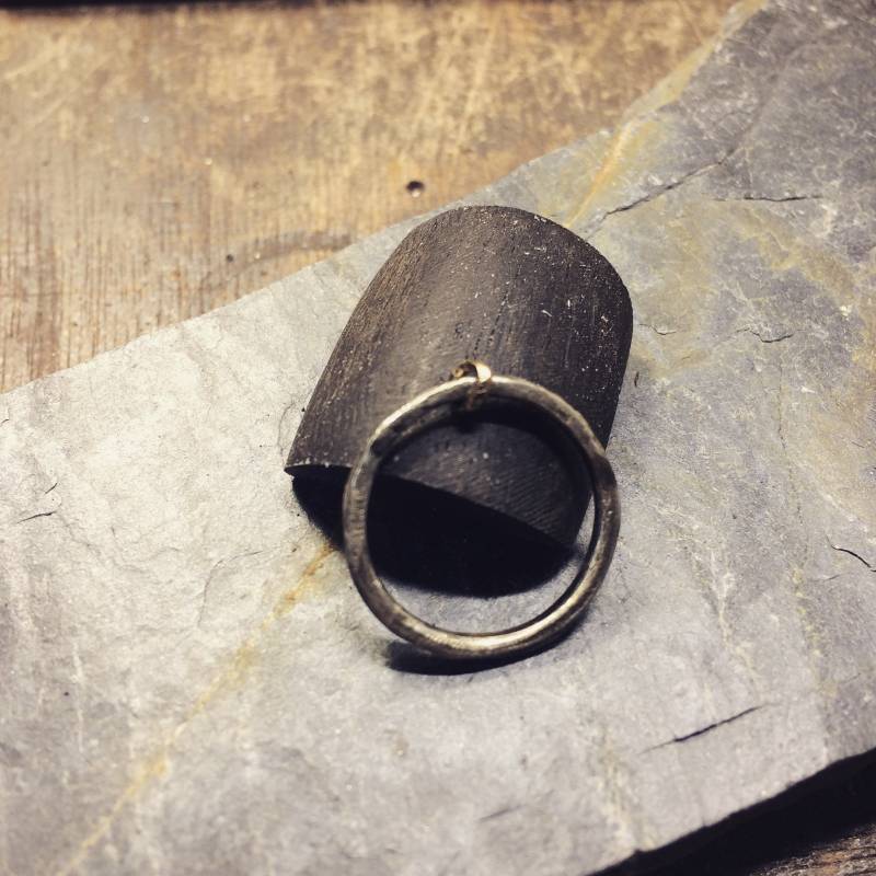 Ring "Anel" Designerschmuckstück in Silber von xavierbcreation