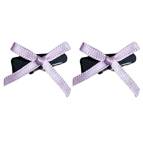 2pcs Bowknot Form Haarnadeln Heiße Mädchen Ribbon Bowknot Haarclip Neujahr Haarclip Für Frauen Pferdeschwanz Haare Clip von xbiez