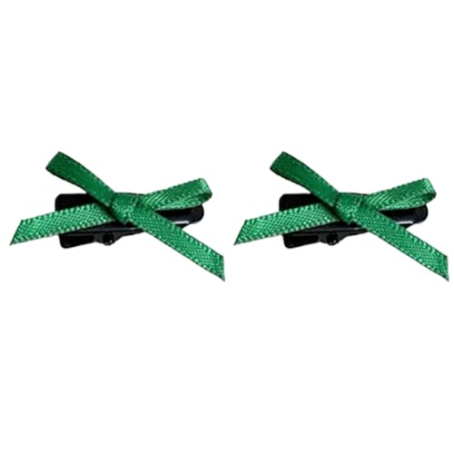 2pcs Bowknot Form Haarnadeln Heiße Mädchen Ribbon Bowknot Haarclip Neujahr Haarclip Für Frauen Pferdeschwanz Haare Clip von xbiez