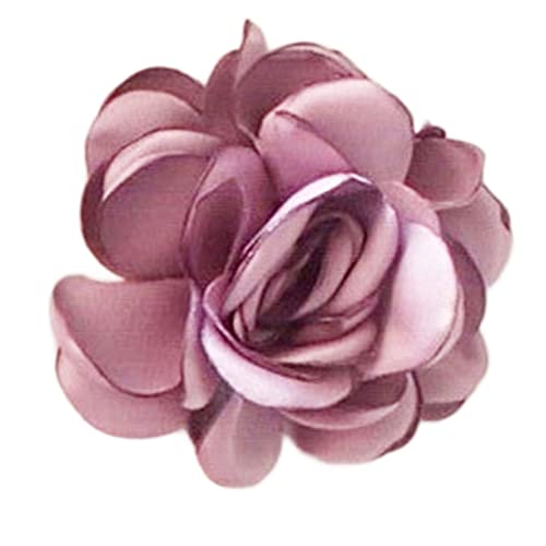 Blumen-Haarspange für Damen, Kamelien-Haarspange, Kamelien-Brosche, Anstecknadel, Braut-Kopfschmuck, Blumen-Brosche, Anstecknadel, Blumen-Haarspangen, Kamelien-Brosche von xbiez