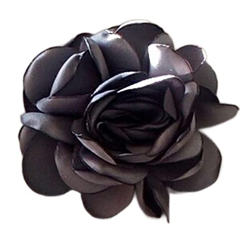 Blumen-Haarspange für Damen, Kamelien-Haarspange, Kamelien-Brosche, Anstecknadel, Braut-Kopfschmuck, Blumen-Brosche, Anstecknadel, Blumen-Haarspangen, Kamelien-Brosche von xbiez