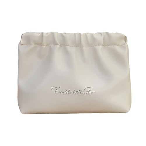 Kosmetiktasche mit großem Fassungsvermögen, tragbare Kulturbeutel, organisierte Damen-Make-up-Tasche für Reisen, Lippenstifte und Parfümhalter, W, L von xbiez