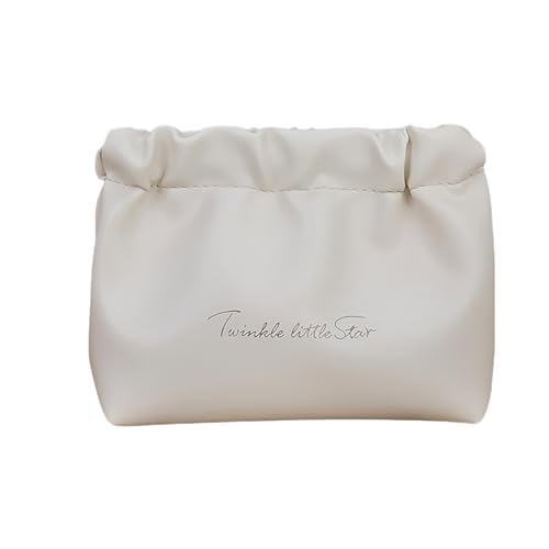 Kosmetiktasche mit großem Fassungsvermögen, tragbare Kulturbeutel, organisierte Damen-Make-up-Tasche für Reisen, Lippenstifte und Parfümhalter, W, S von xbiez